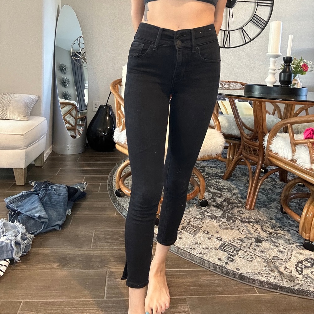 Ankle cut, Express jeans